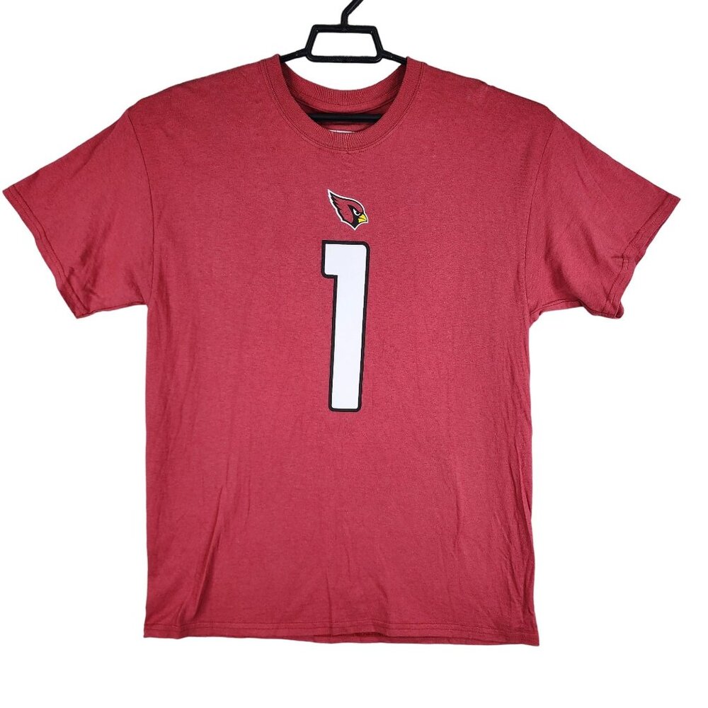 Men's NFL Team Apparel Kyler Murray #1 Arizona Cardinals Red Shirt Size L